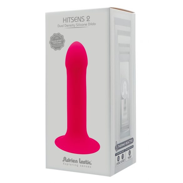 Hitsens 2 - dildo flexible à ventouse (rose)