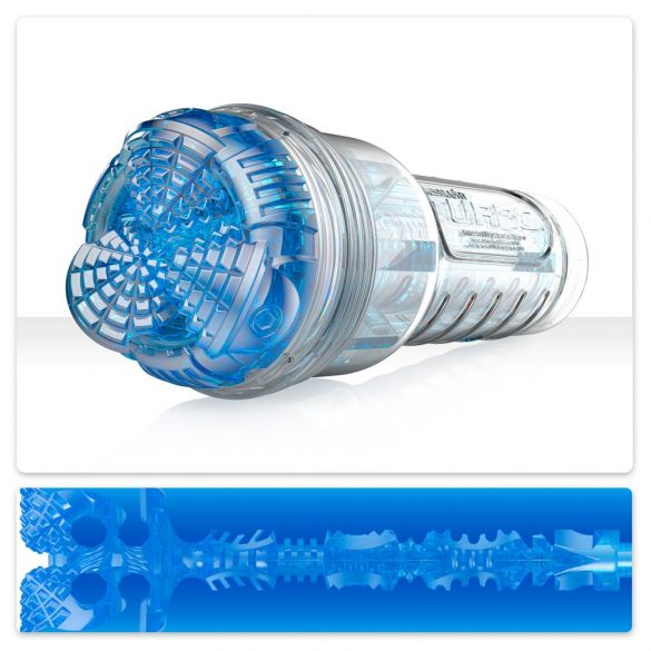 Fleshlight Turbo Core - zuigende masturbator (blauw)