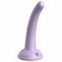 Dillio Curious Five - lepivé silikonové dildo (15 cm) - fialové