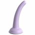 Dillio Curious Five - lepivé silikonové dildo (15 cm) - fialové