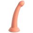 Dillio Geheim Ontdekker - zuignap dildo (17cm) - oranje