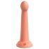 Dillio Geheim Ontdekker - zuignap dildo (17cm) - oranje