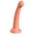 Dillio Explorateur Secret - godemichet ventouse (17 cm) - orange