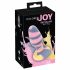 You2Toys - silikonové anální dildo (barevné)