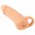 Nature Skin - Návlek na penis a dildo - 18 cm (přírodní)