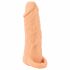 Nature Skin - Návlek na penis a dildo - 18 cm (přírodní)