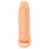 Nature Skin - Návlek na penis a dildo - 18 cm (přírodní)