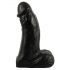 Realistixxx Real Giant - obří dildo s varlaty - 22 cm (černé)