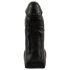 Realistixxx Real Giant - obří dildo s varlaty - 22 cm (černé)