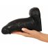 Realistixxx Giant - Big Balls Dildo - 22 cm (Black) 