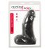 Realistixxx Giant - Big Balls Dildo - 22 cm (Black) 