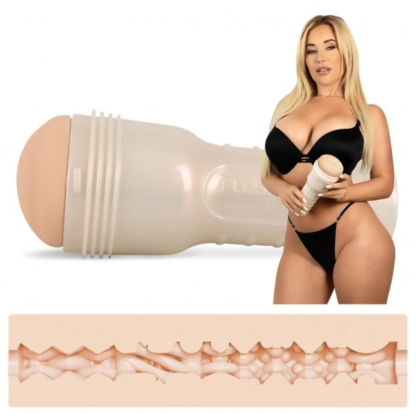 Fleshlight Savannah Bond - realistická umělá kočička (přírodní)