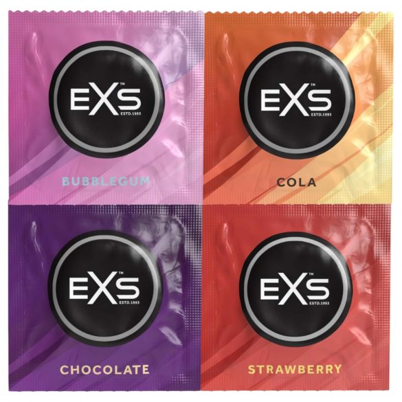 EXS Mixte - préservatifs - saveurs assorties (12 pcs)