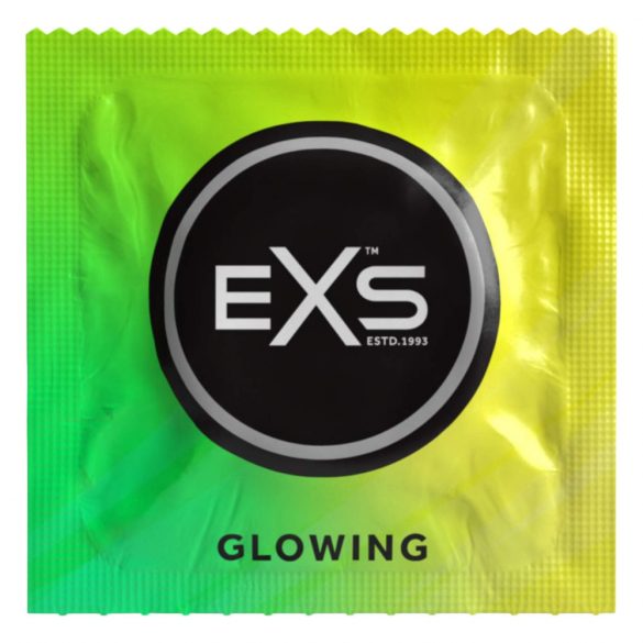 EXS Glow - préservatifs lumineux (3 pcs)