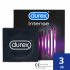 Durex Intense – préservatifs nervurés et perlés (3 pièces)