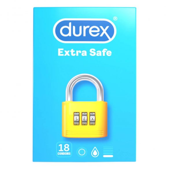 Durex Extra Safe - bezpečné kondomy (18ks)