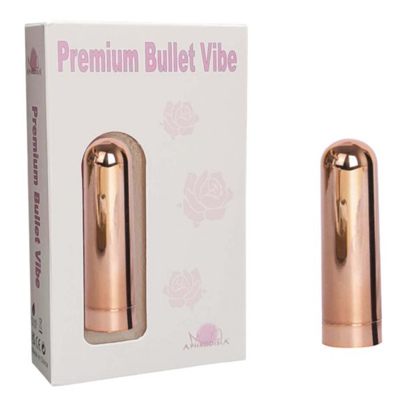 Lonely Gold - oplaadbare, waterdichte mini vibrator (goud)