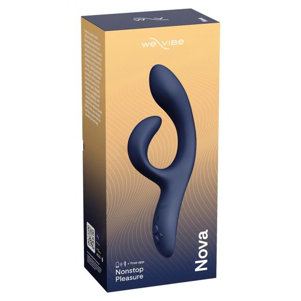 We-Vibe Nova 2 - akumulátorový, chytrý vibrátor s ramínkem na klitoris (modrý)