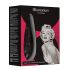 Femme Fatale Marilyn Monroe – stimulateur clitoridien à ondes d'air rechargeable (noir)