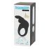 Anneau vibrant Happy Rabbit rechargeable (noir)