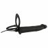 Black Velvets Double F - gode anal ajustable (noir)