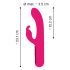 You2Toys Pink Sunset - digitale vibrator met clitorisstimulator (roze)