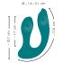 Couples Choice Hands-free - aan te brengen vibrator (turquoise)