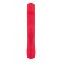 Smile Thumping Konijn - herlaadbare vibrator met 3 motoren (rood)