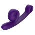 Snail Vibe Curve - 2in1 clitoris vibrator (paars)