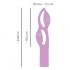 You2Toys Fabulous - vibromasseur rechargeable à 2 moteurs (violet)