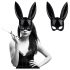 Masque Lapin Noir