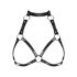 Obsessive A740 - halsband decor bodyharnas (zwart) - S-L