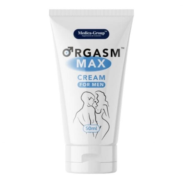 OrgasmMax - Crème aphrodisiaque pour hommes (50ml)