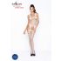 Passion BS038 - zigzag net set (wit) - S-L