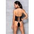 Passion Nancy - open kruisband body (zwart) - L/XL