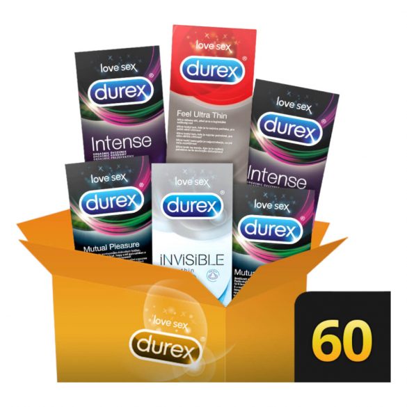 Durex Premium - pack préservatifs extra plaisir (6 x 10)