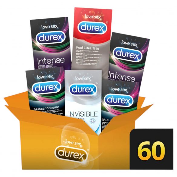 Durex Premium - pack préservatifs extra plaisir (6 x 10)