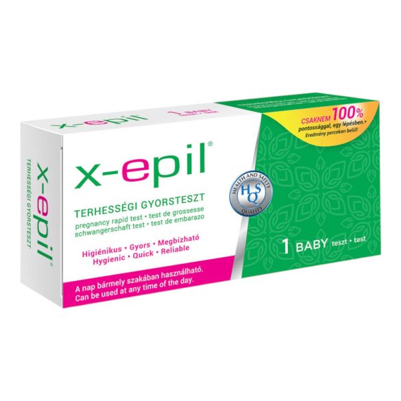 X-Epil - test de grossesse rapide (1 pièce)