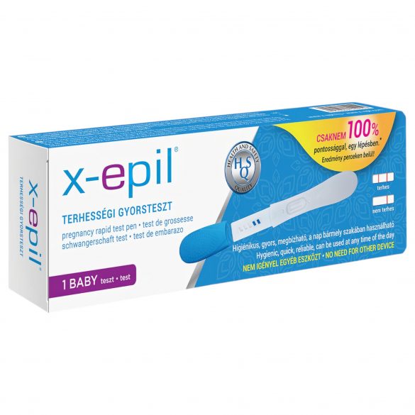 X-Epil - Test de grossesse rapide (1 pièce)