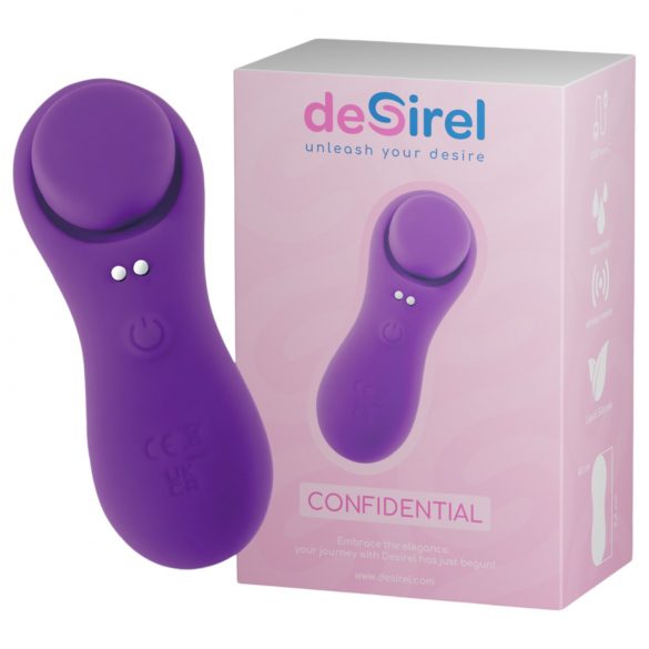 Desirel Confidential - vibromasseur culotte intelligent (violet)