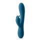 Inya Luv Bunny - vibromasseur rechargeable avec stimulateur clitoridien (turquoise)