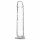 Addiction Crystal - Dildo avec Base (Transparent) - 18cm