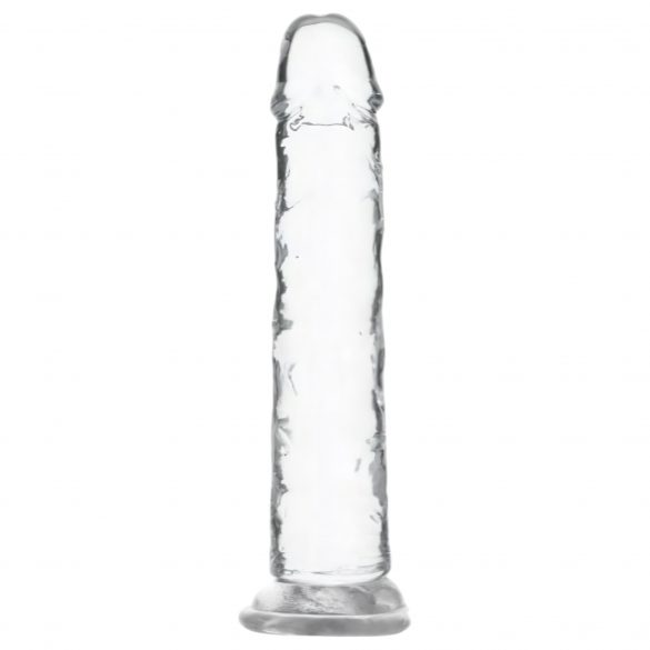 Addiction Crystal - Dildo avec Base (Transparent) - 18cm