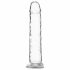 Addiction Crystal - Dildo avec Base (Transparent) - 18cm