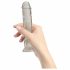 Addiction Crystal - Dildo avec Base (Transparent) - 18cm