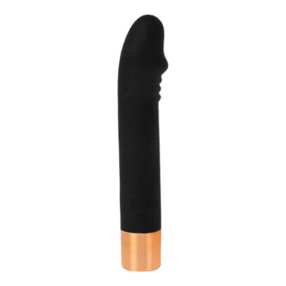 Charming Vibe Dick - Vibromasseur rechargeable pour point G (noir)