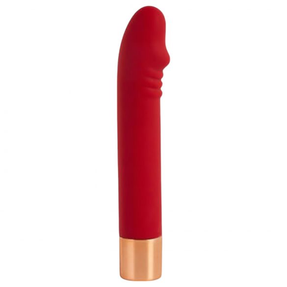 Vibromasseur rechargeable G-spot Rouge