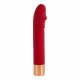 Charming Vibe Dick - oplaadbare G-spot vibrator (rood)