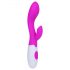 Pretty Love Brighty - G-pont vibrateur avec stimulateur de clitoris, étanche (violet)