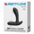 Pretty Love Backie - vibromasseur pour prostate (noir)